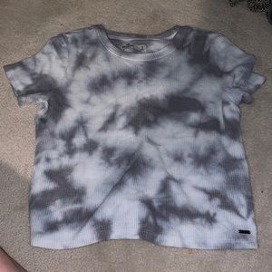 Hollister tie dye crop top